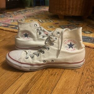 Converse All Star White High-Top Sneakers
